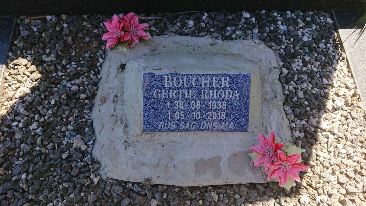 BOUCHER Vivian 1935-1999 &amp; Gertie Rhoda 1938-2018 _2