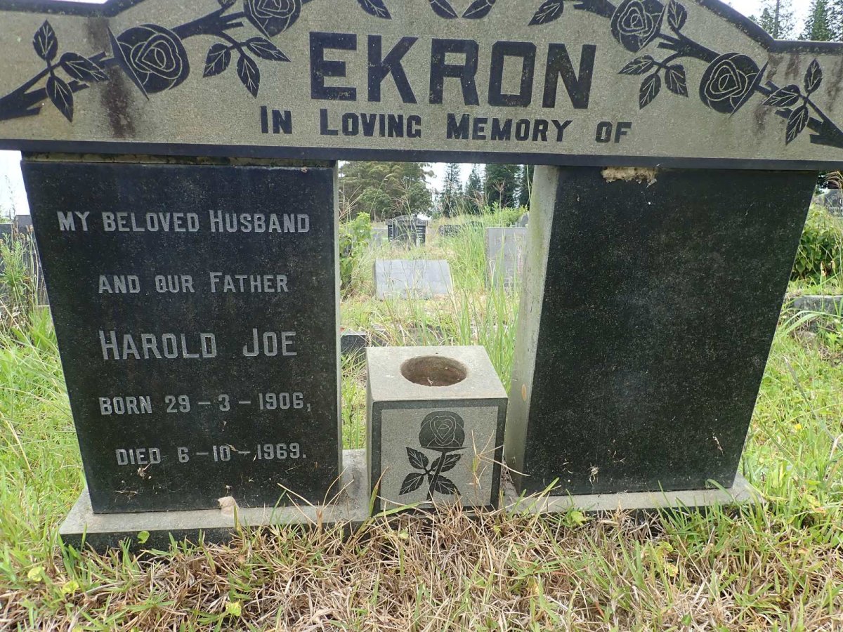 EKRON Harold Joe 1906-1969