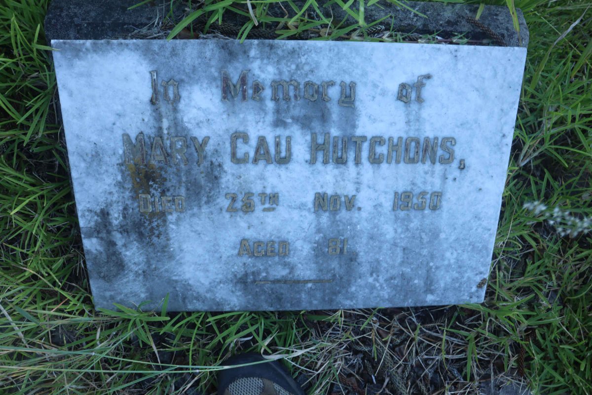 HUTCHONS Mary Gau -1950