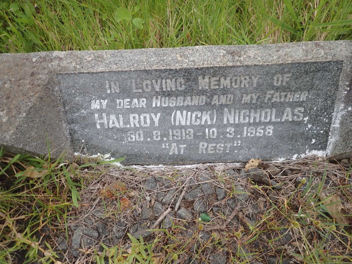 HALROY Nicholas 1913-1958