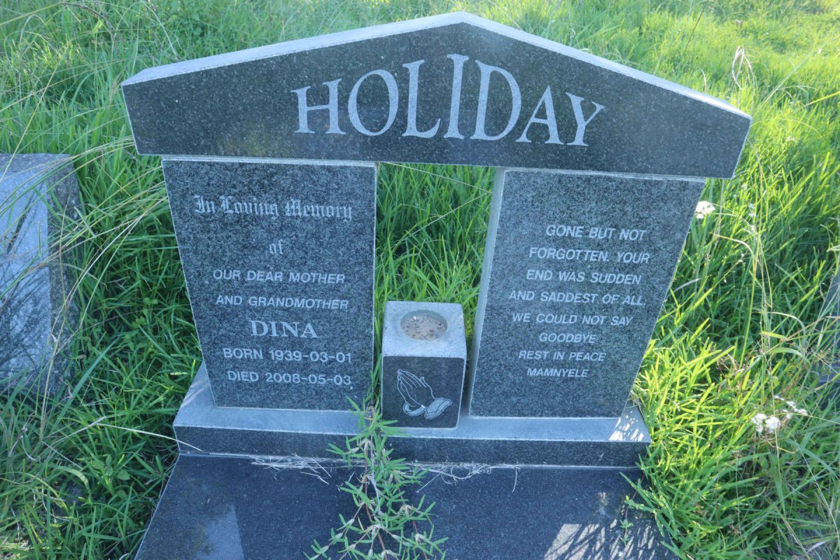 HOLIDAY Dina 1939-2008