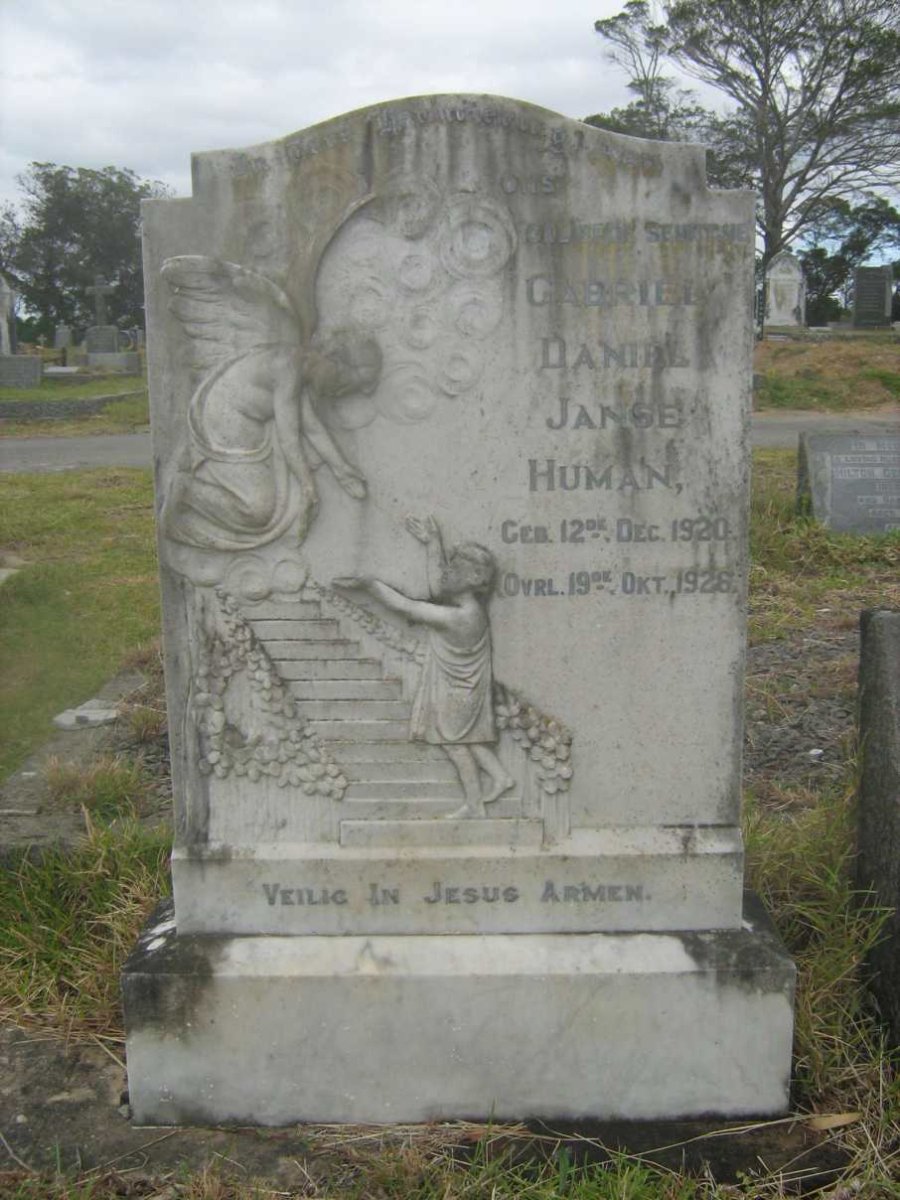 HUMAN Gabriel Daniel Janse 1920-1926