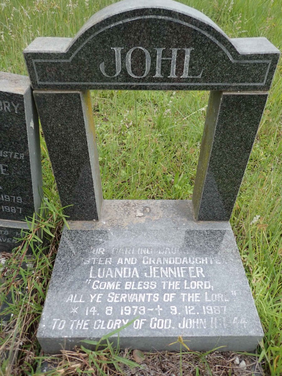 JOHL Luanda Jennifer 1979-1987