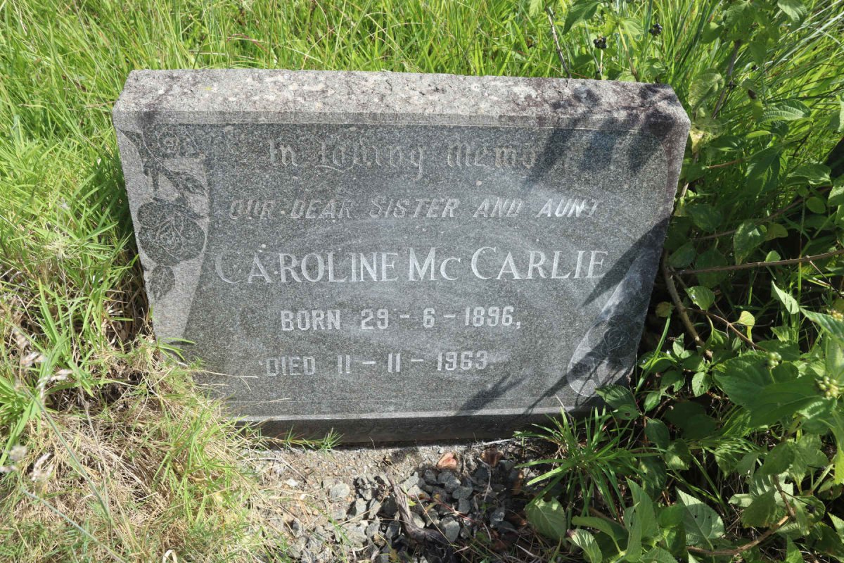MCCARLIE Caroline 1896-1963