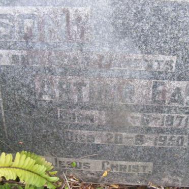 MONSON Arthur East 1871-1950 &amp; Minnie Helen 1890-1959 _1