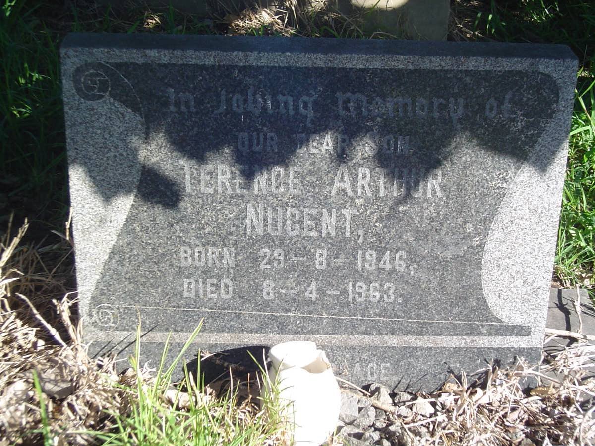 NUGENT Terence Arthur 1946-1963
