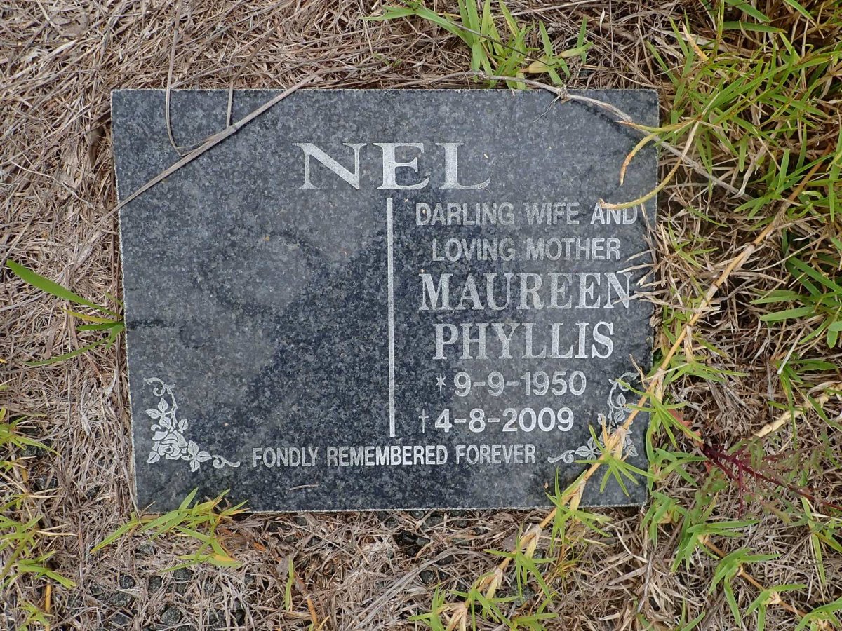 NEL Maureen Phyllis 1950-2009