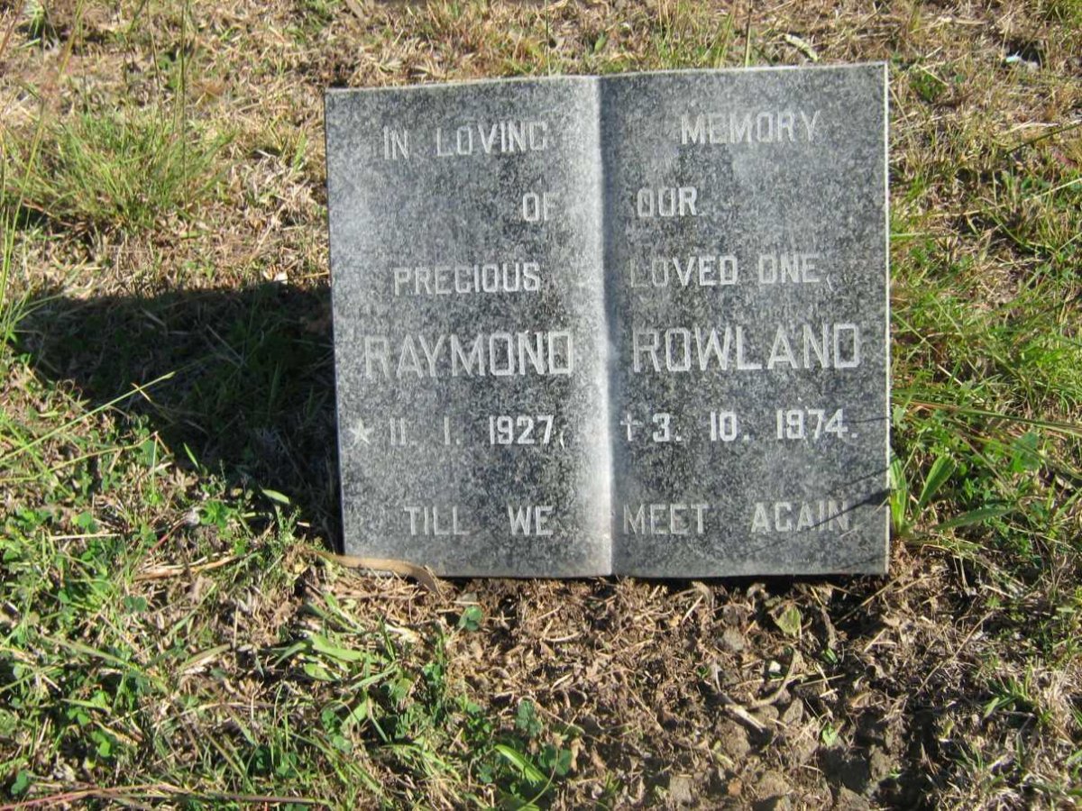 ROWLAND Raymond 1927-1974