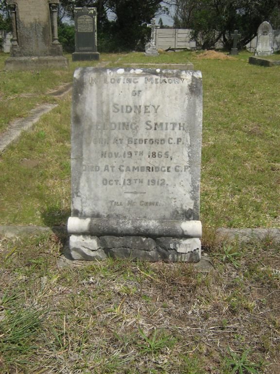 SMITH Sidney Fielding 1865-1912