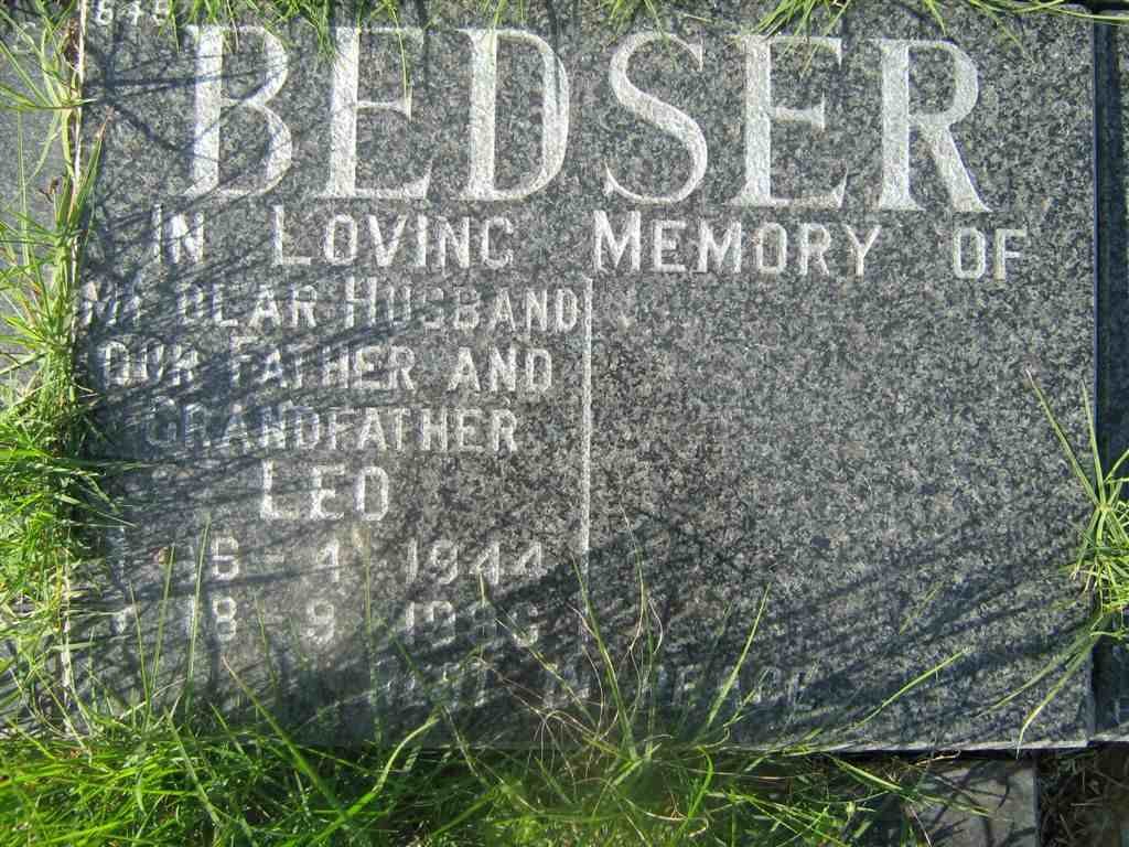 BEDSER Leo 1944-1996