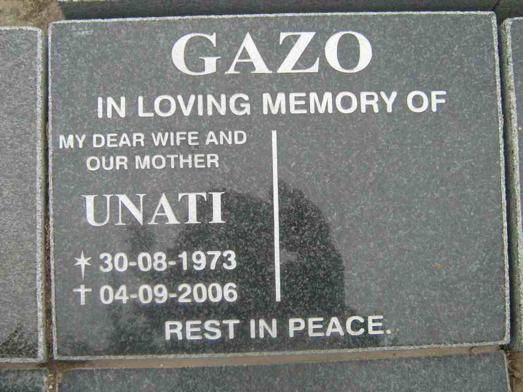 GAZO Unati 1973-2006