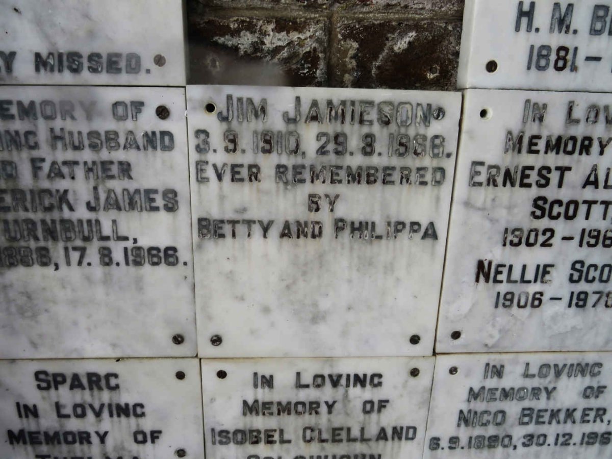 JAMIESON Jim 1910-1968