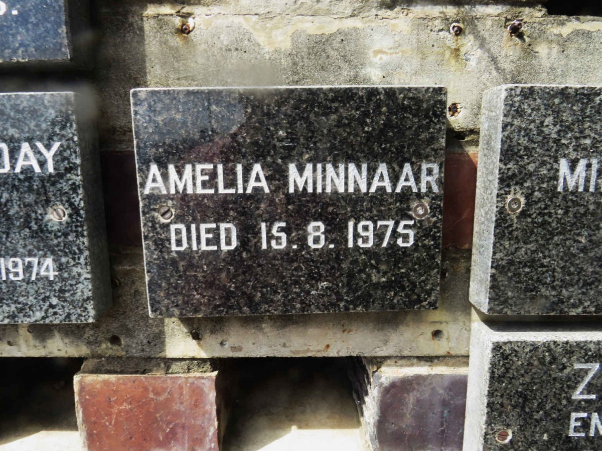 MINNAAR Amelia -1975