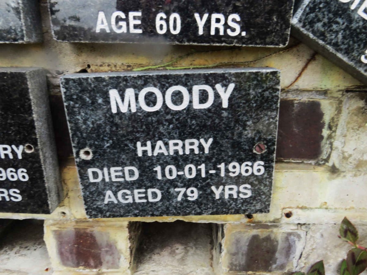 MOODY Harry -1966