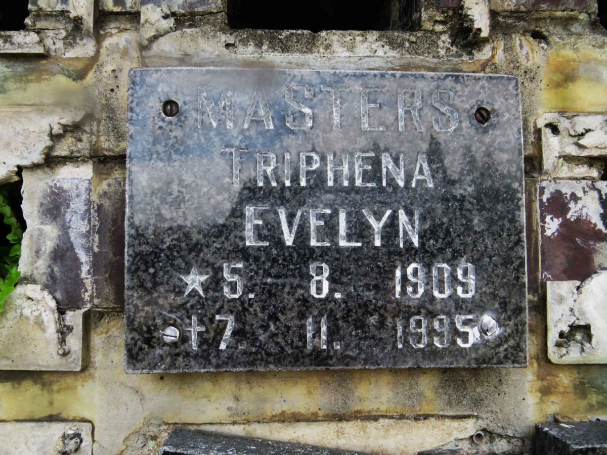 MASTERS Triphena Evelyn 1909-1995