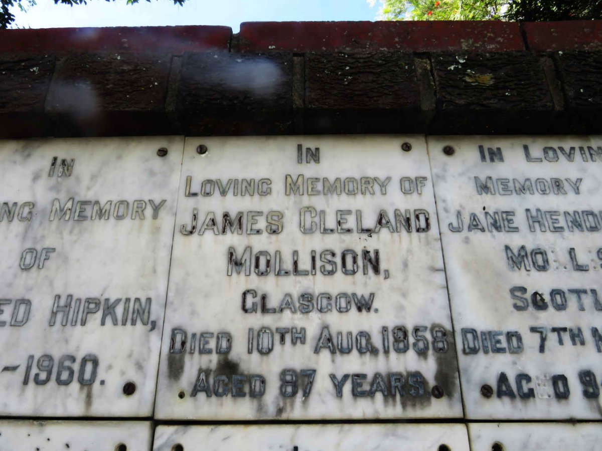 MOLLISON James Cleland -1958