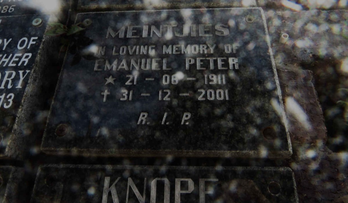 MEINTJIES Emanuel Peter 1911-2001