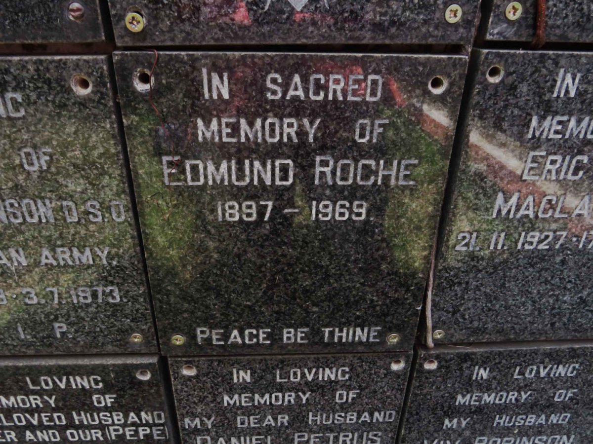 ROCHE Edmund 1897-1969