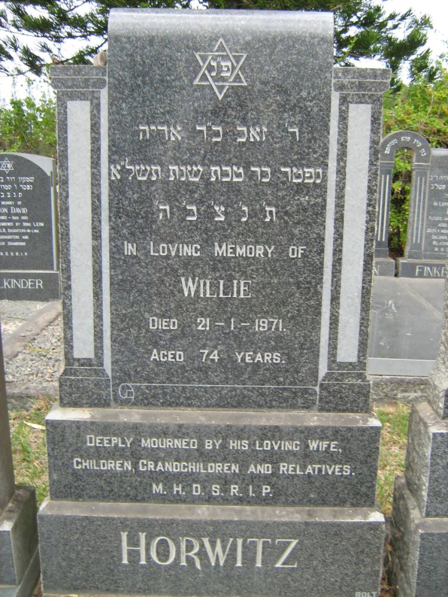 HORWITZ Willie -1971