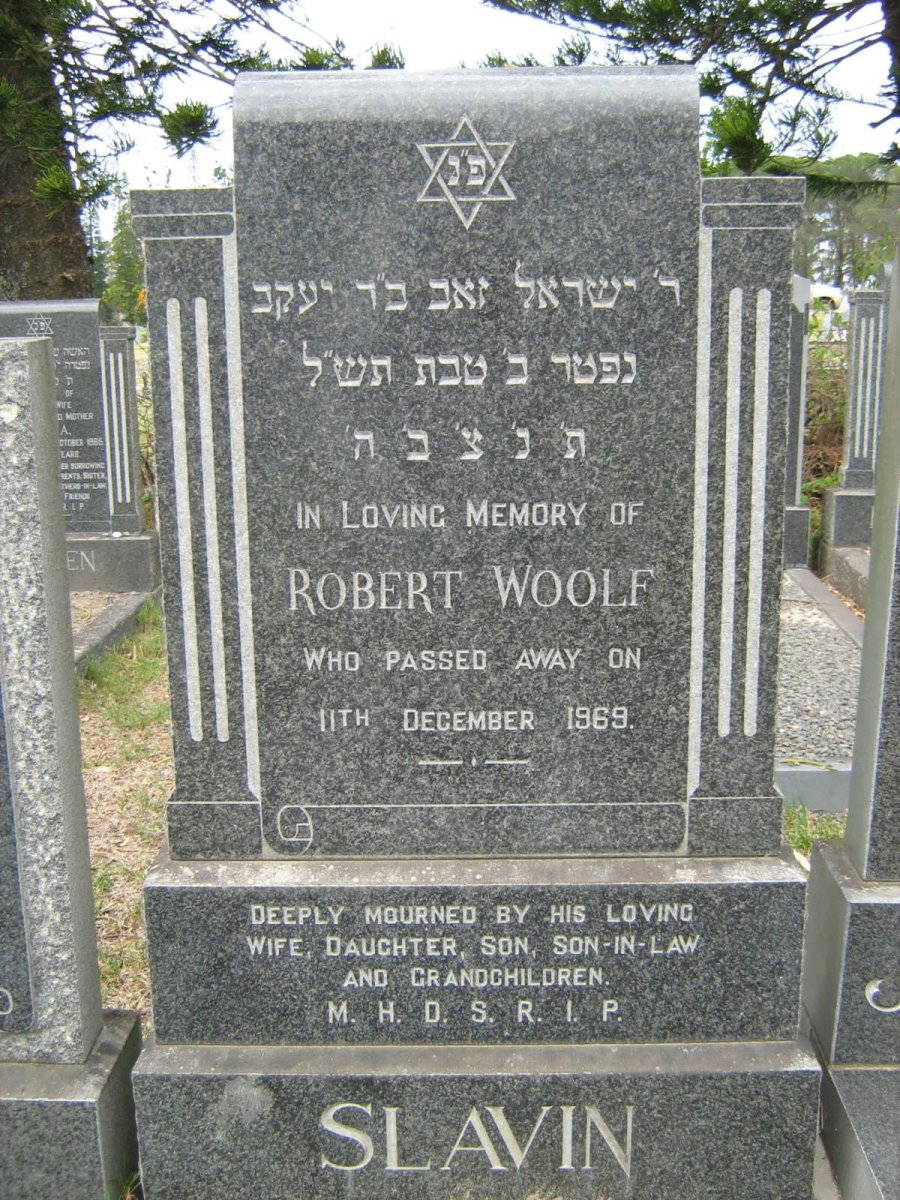 SLAVIN Robert Woolf -1969