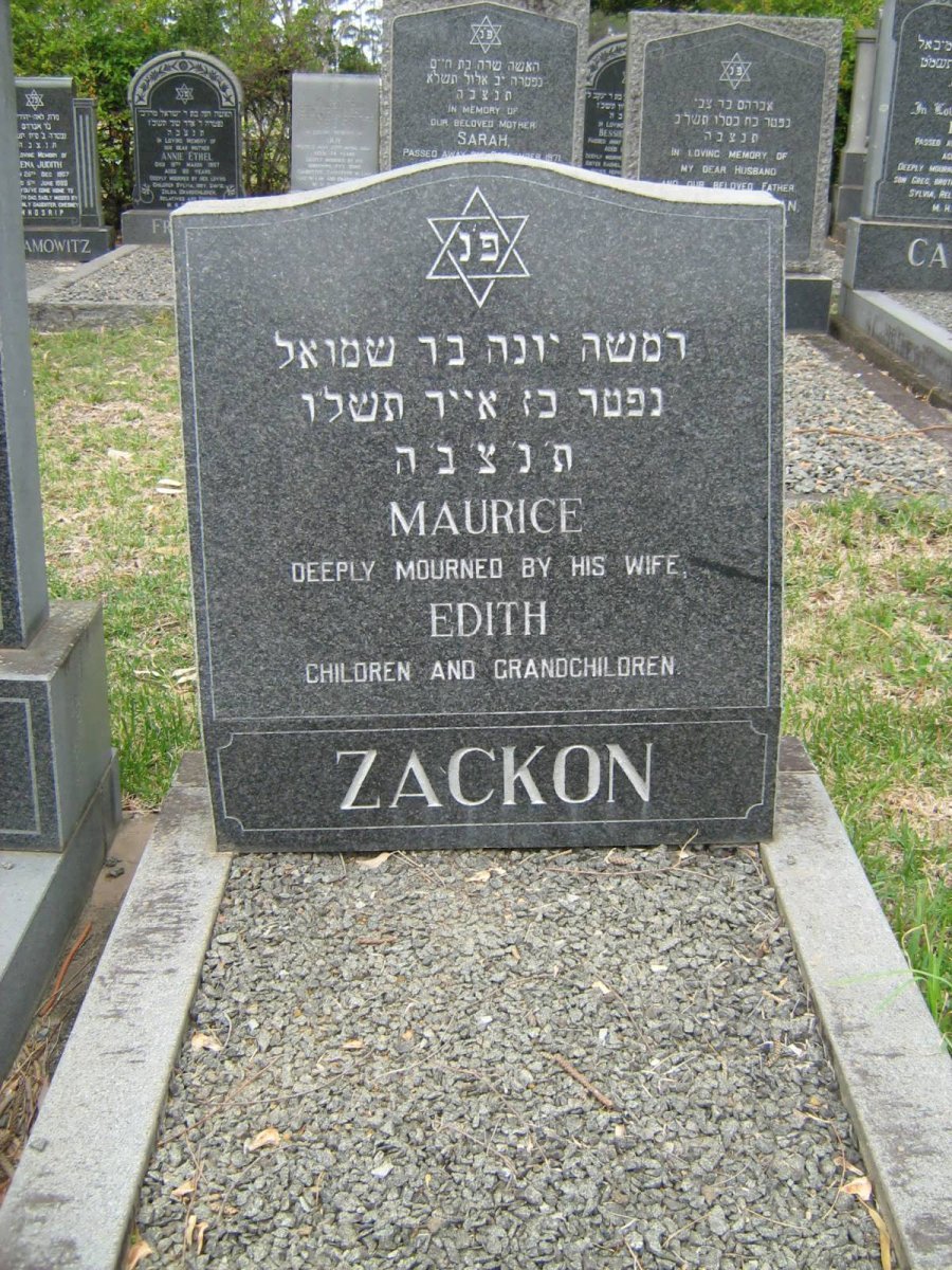 ZACKON Maurice
