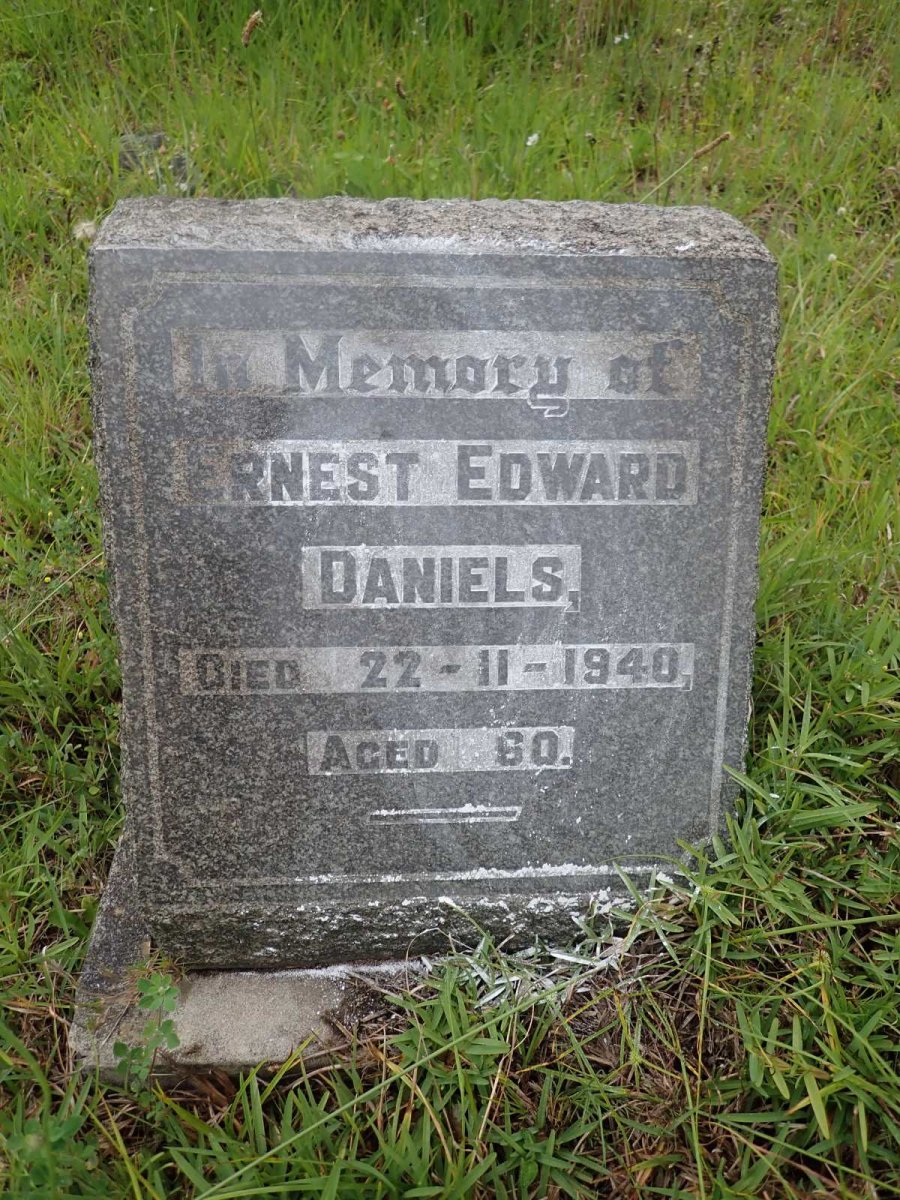 DANIELS Ernest Edward -1940