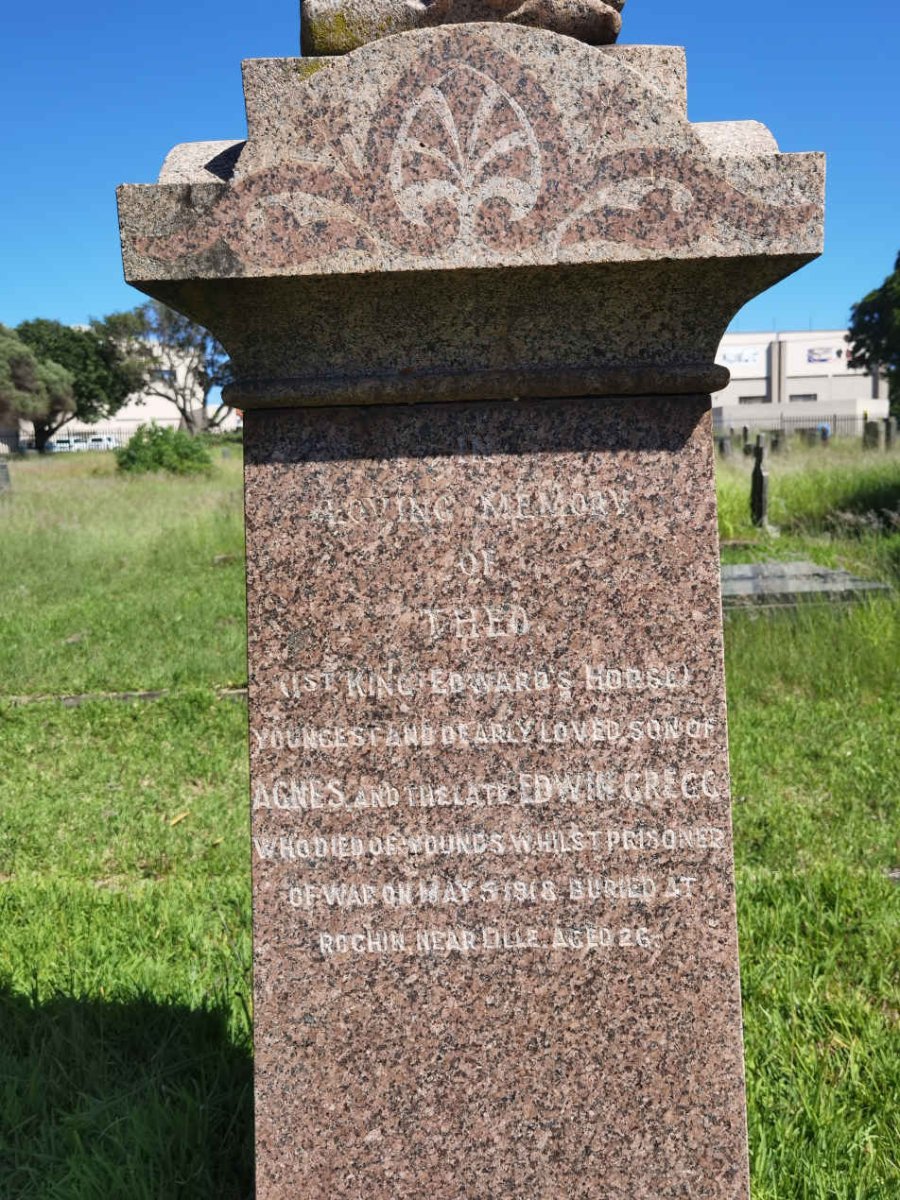 GREGG Theo  -1918