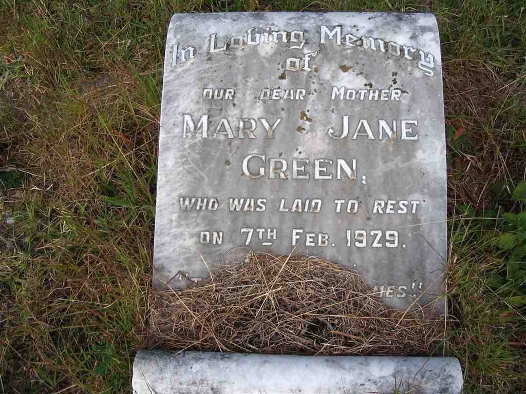 GREEN Mary Jane -1929