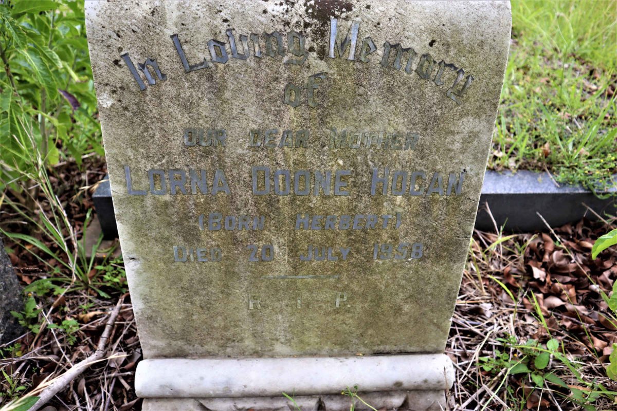 HOGAN Lorna Doone nee HERBERT -1958