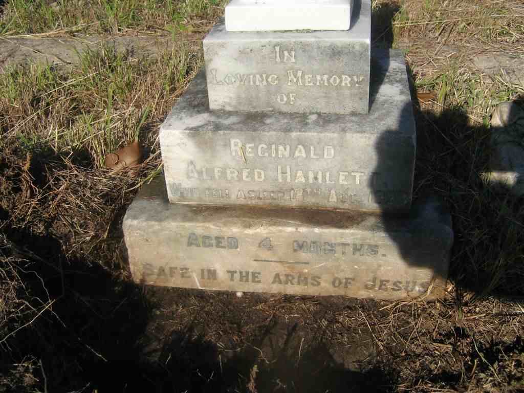 HAMLETT Reginald Alfred -1923