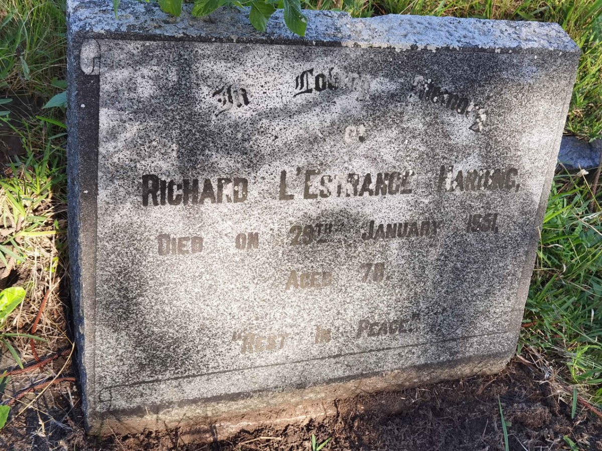 HARDING Richard L’Estrange -1951