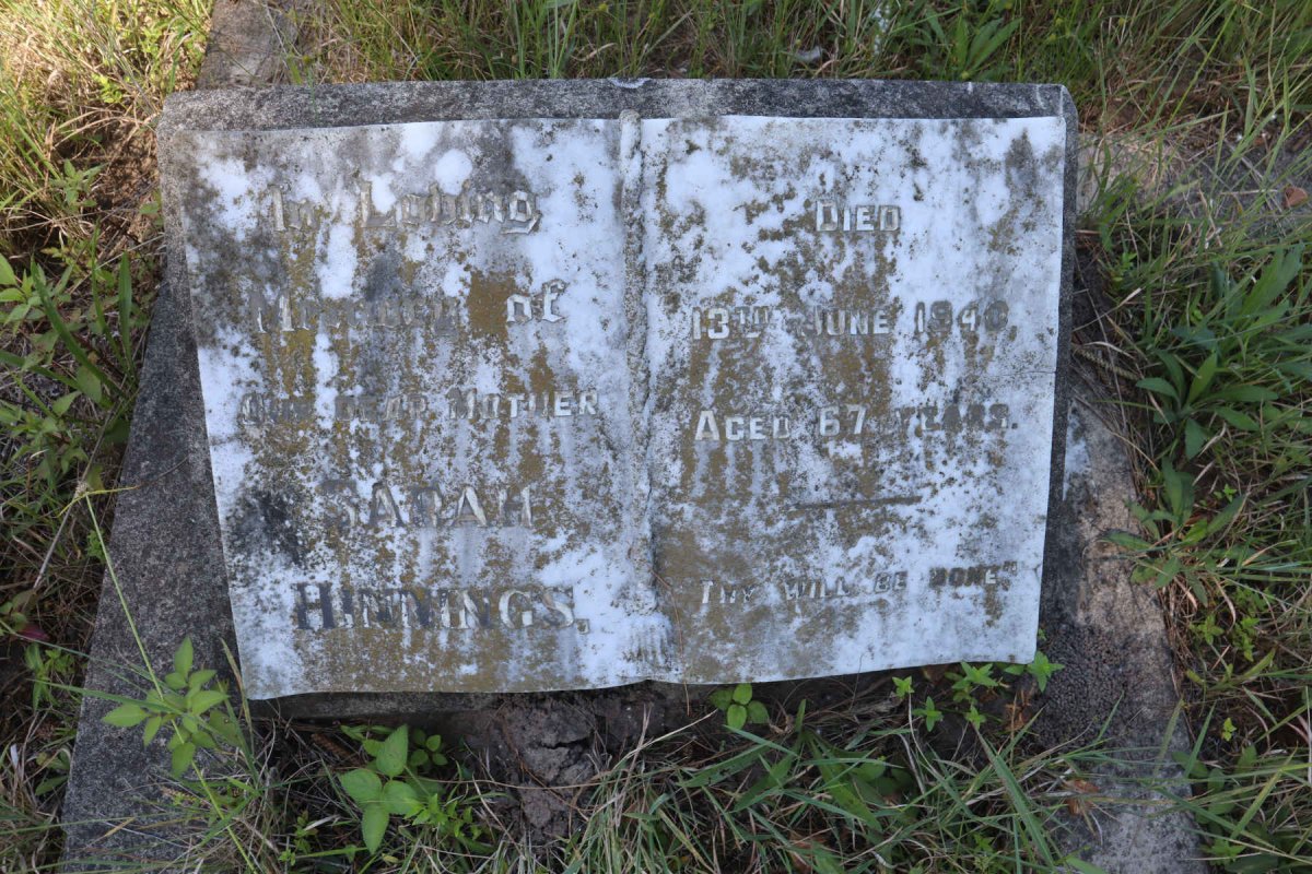 HINNINGS Sarah -1940