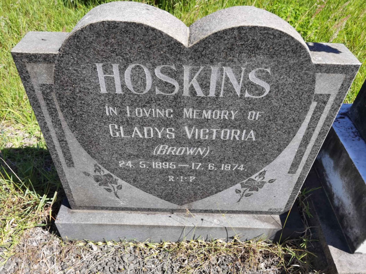 HOSKINS Gladys Victoria nee BROWN 1895-1974