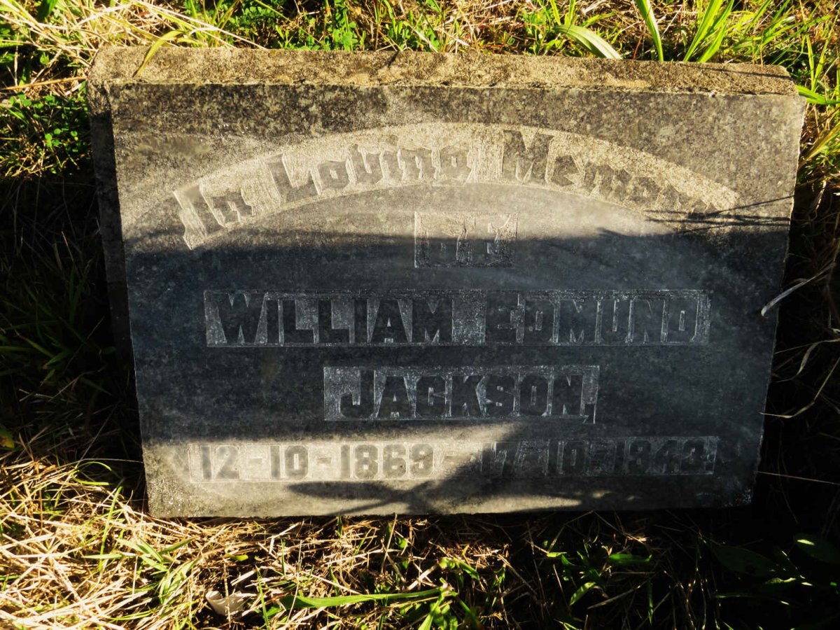 JACKSON William Edmund 1869-1943