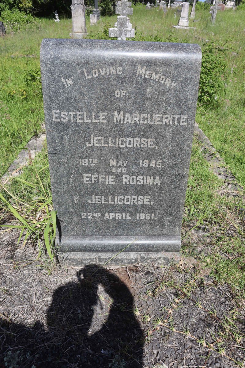 JELLICORSE Estelle Marguerite -1945 :: JELLICORSE Effie Rosina -1961