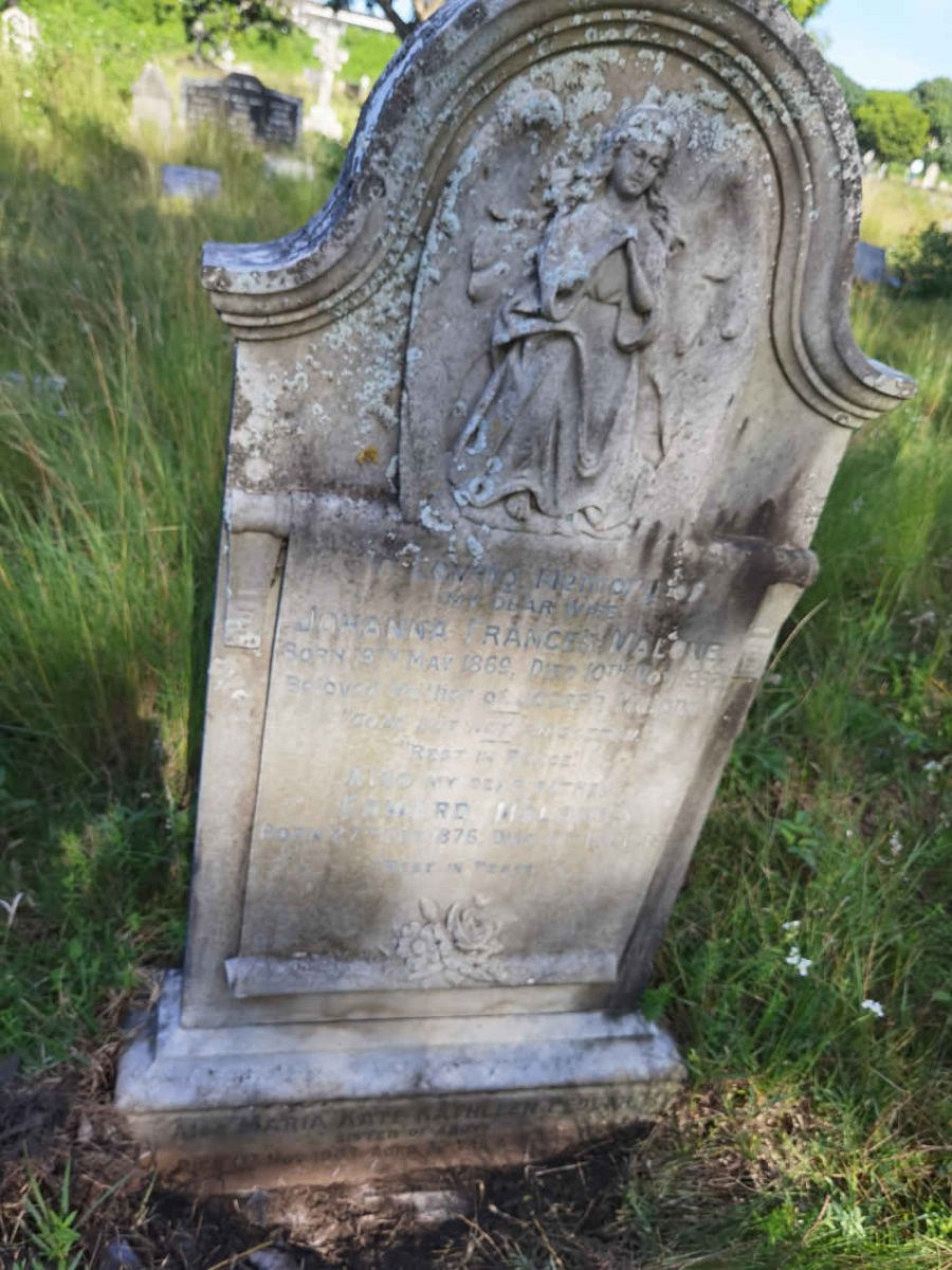 MALONE Edward 1876-1948 & Johanna Francis 1869-1932 :: PEDLAR Maria Kate Kathleen -1903