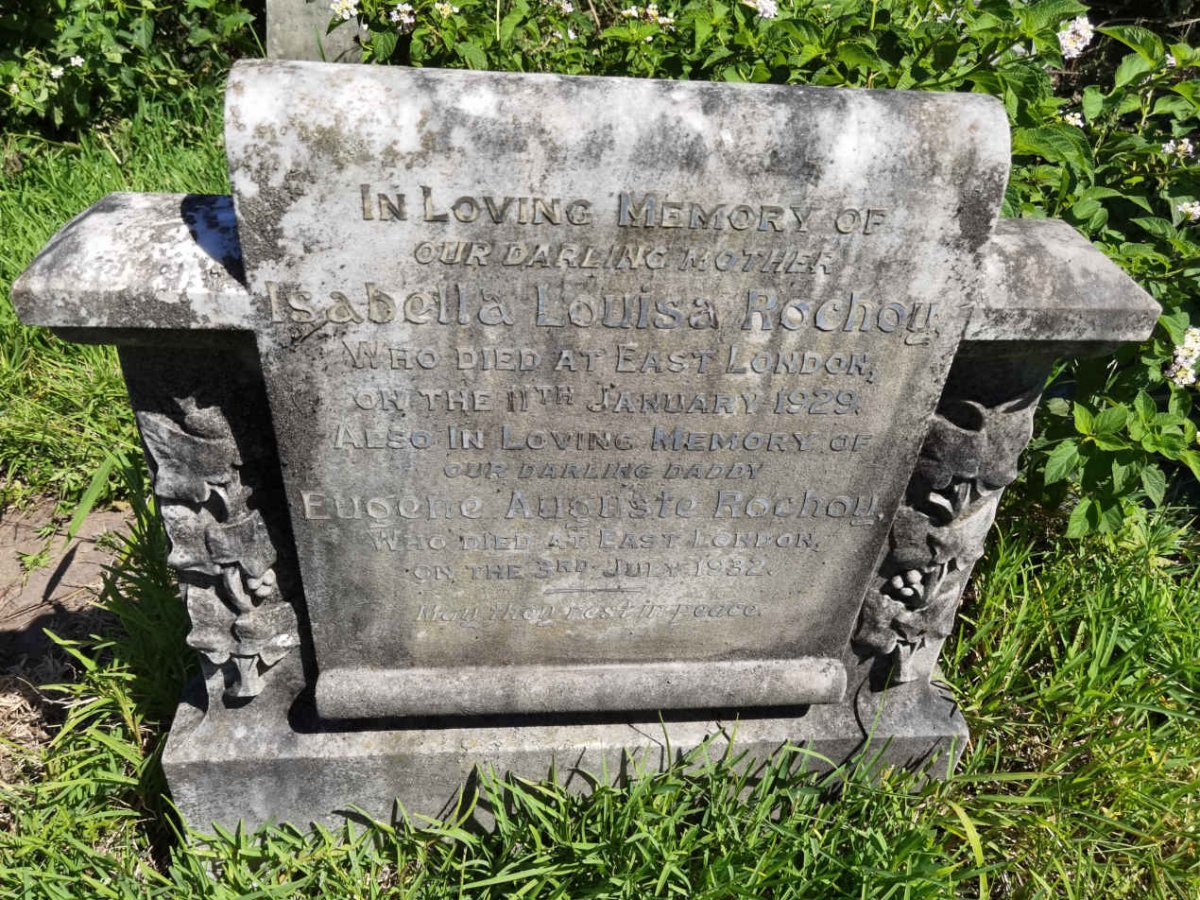 ROCHOY Eugene Auguste -1932 & Isabella Louisa -1929