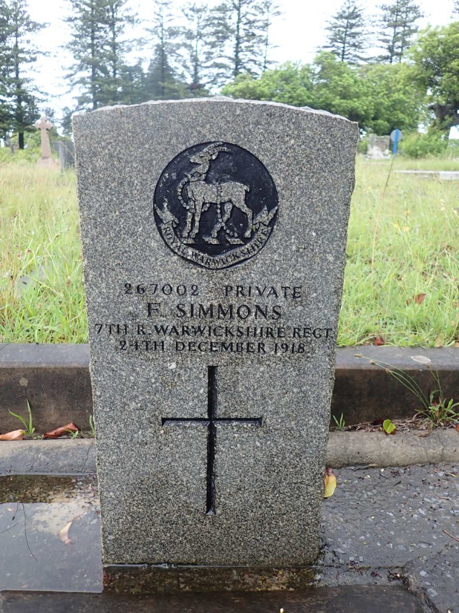 SIMMONS F. -1918