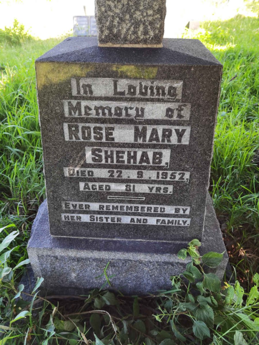SHEHAB Rose Mary  -1952