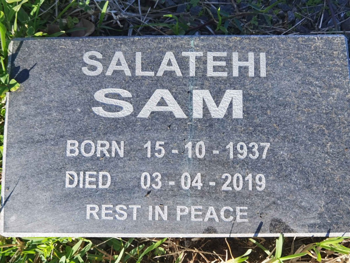 SAM Salatehi 1937-2019