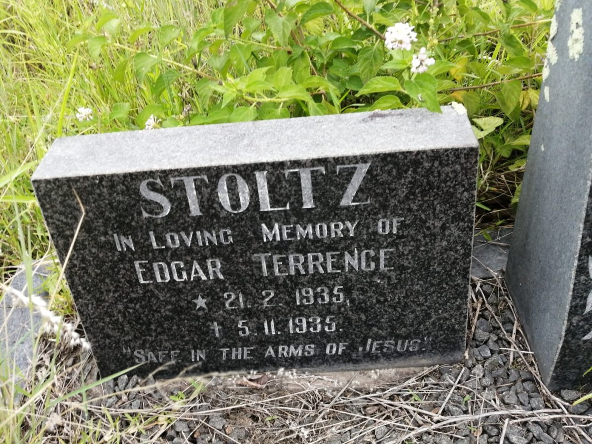 STOLTZ Edgar Terrence 1935-1935