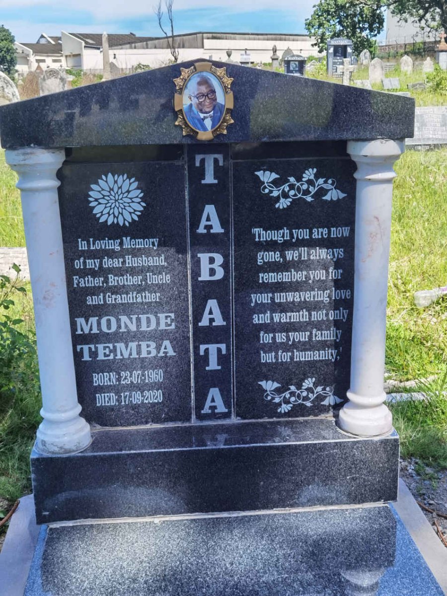 TABATA Monde Temba 1960-2020