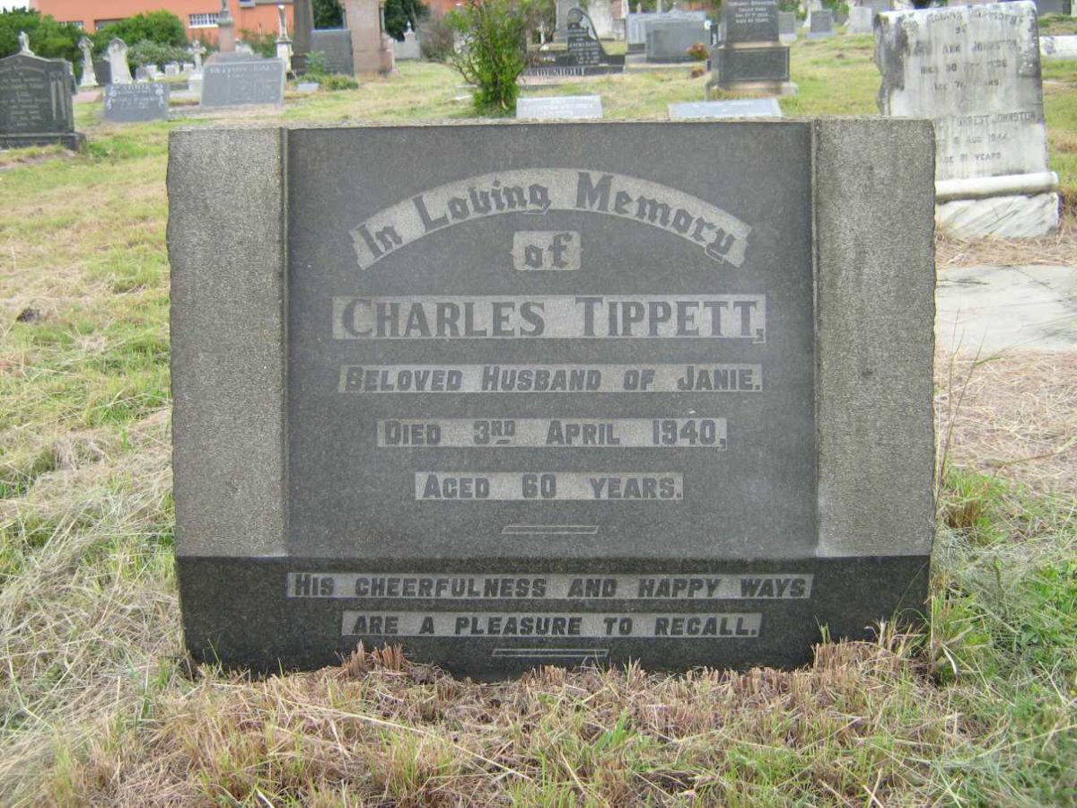TIPPETT Charles -1940