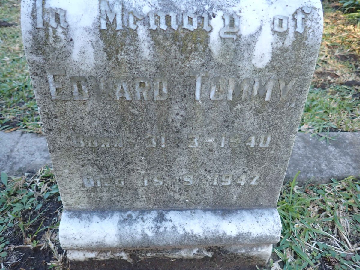 TOMMY Edward 1940-1942