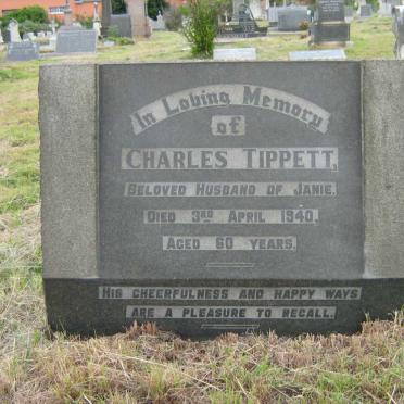 TIPPETT Charles -1940