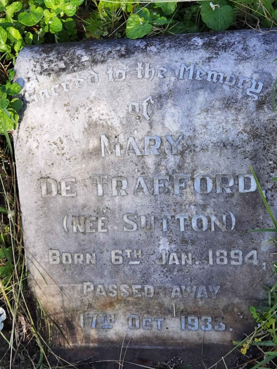 TRAFFORD Mary, de nee SUTTON 1894-1933