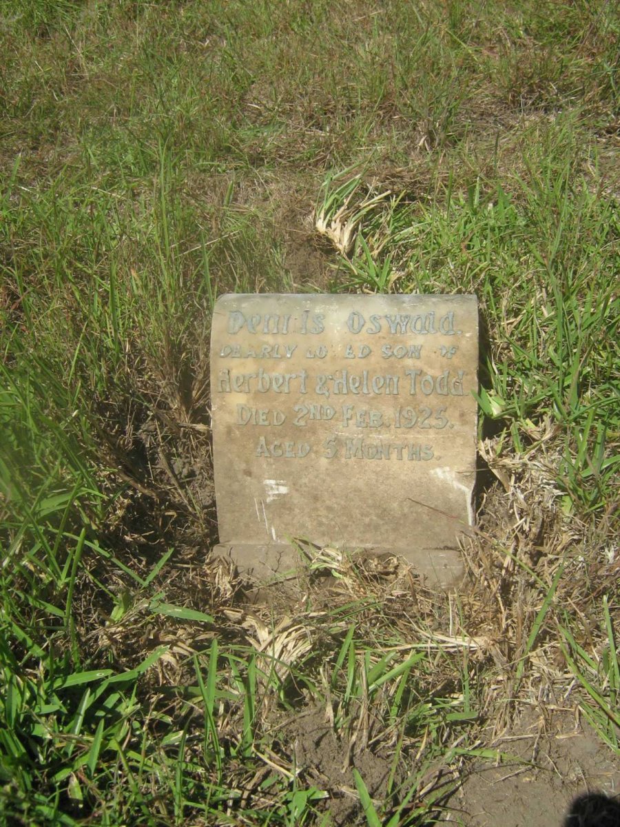 TODD Dennis Oswald -1925