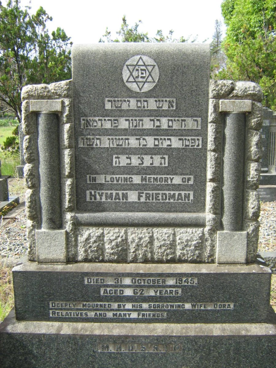 FRIEDMAN Hyman -1945