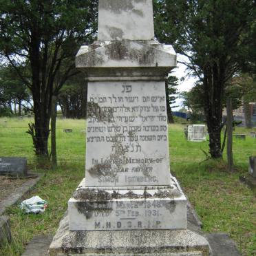 ISENBERG Simon 1848-1931