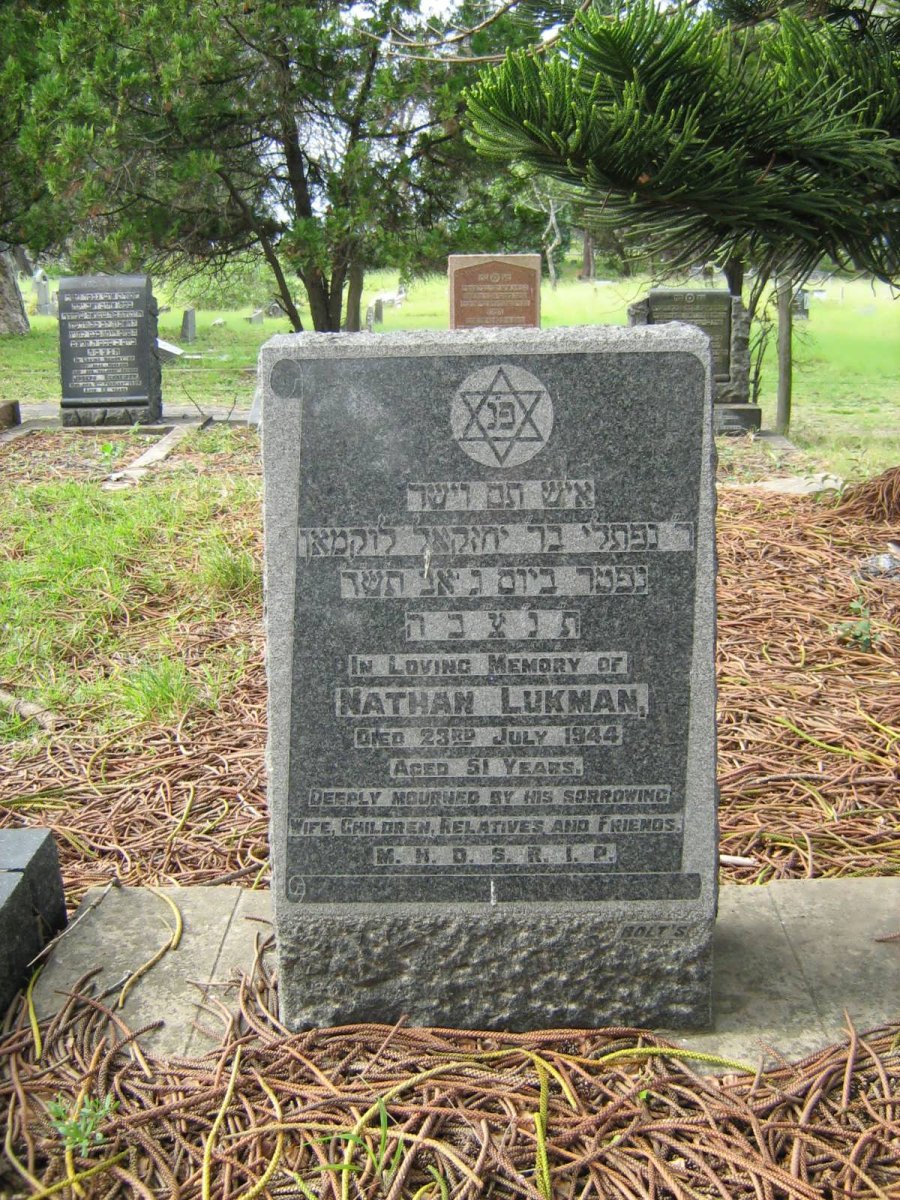 LUKMAN Nathan -1944 